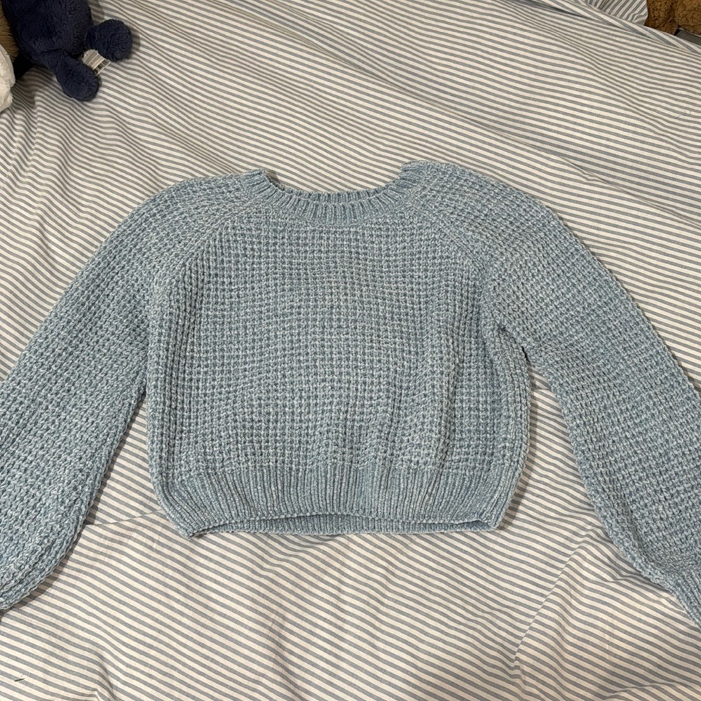 Altar’d state cropped knit sweater